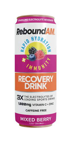 ReboundAM Mixed Berry - 12 Pack FREE SHIPPING (Includes 12 Individual 12oz Cans)