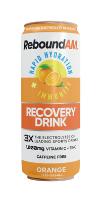 ReboundAM Orange  - 12 Pack FREE SHIPPING (Includes 12 Individual 12oz Cans)