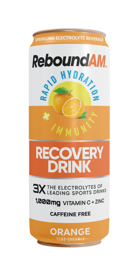 ReboundAM Orange  - 24 Pack FREE SHIPPING (Includes 24 Individual 12oz Cans)